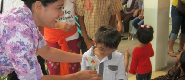 Pemberian Kid Parcels Ke Yayasan Senyum Bali